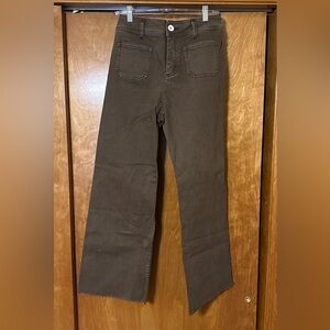 Stretchy wide legged jeans from Miou Muse
